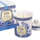 Blue Peacock Candle - Jasmine & Wild Honeysuckle