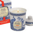 Blue Peacock Candle - Moroccan Amber & Mandarin