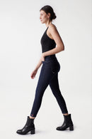 Push In Secret Crop Skinny 2271788 - Dark Blue