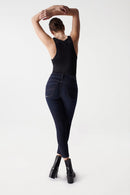 Push In Secret Crop Skinny 2271788 - Dark Blue