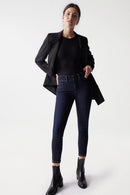 Push In Secret Crop Skinny 2271788 - Dark Blue