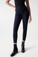 Push In Secret Crop Skinny 2271788 - Dark Blue