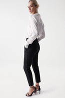 Satin Feel Shirt - Beige