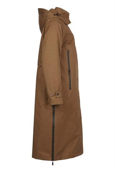 Coat - Leather Brown