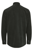 Juan Long Sleeve Corduroy Shirt - Deep Forest