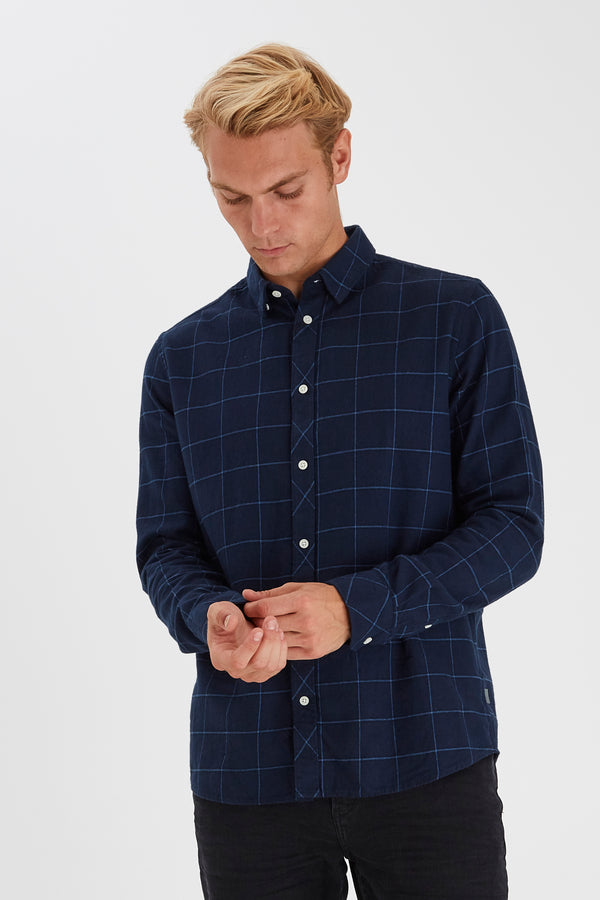 Juan Button Down Shirt - Insignia Blue