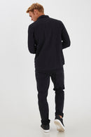 Juan Button Down Shirt - Mid Grey