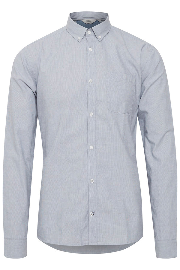 Pak Plain Long Sleeve Shirt - China Blue