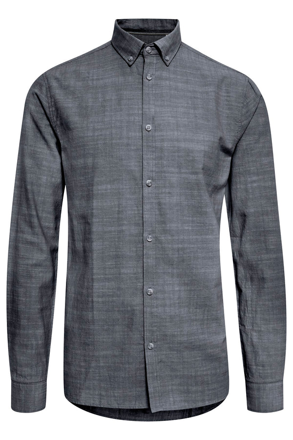 Rajko Long Sleeve Shirt - Insignia Blue