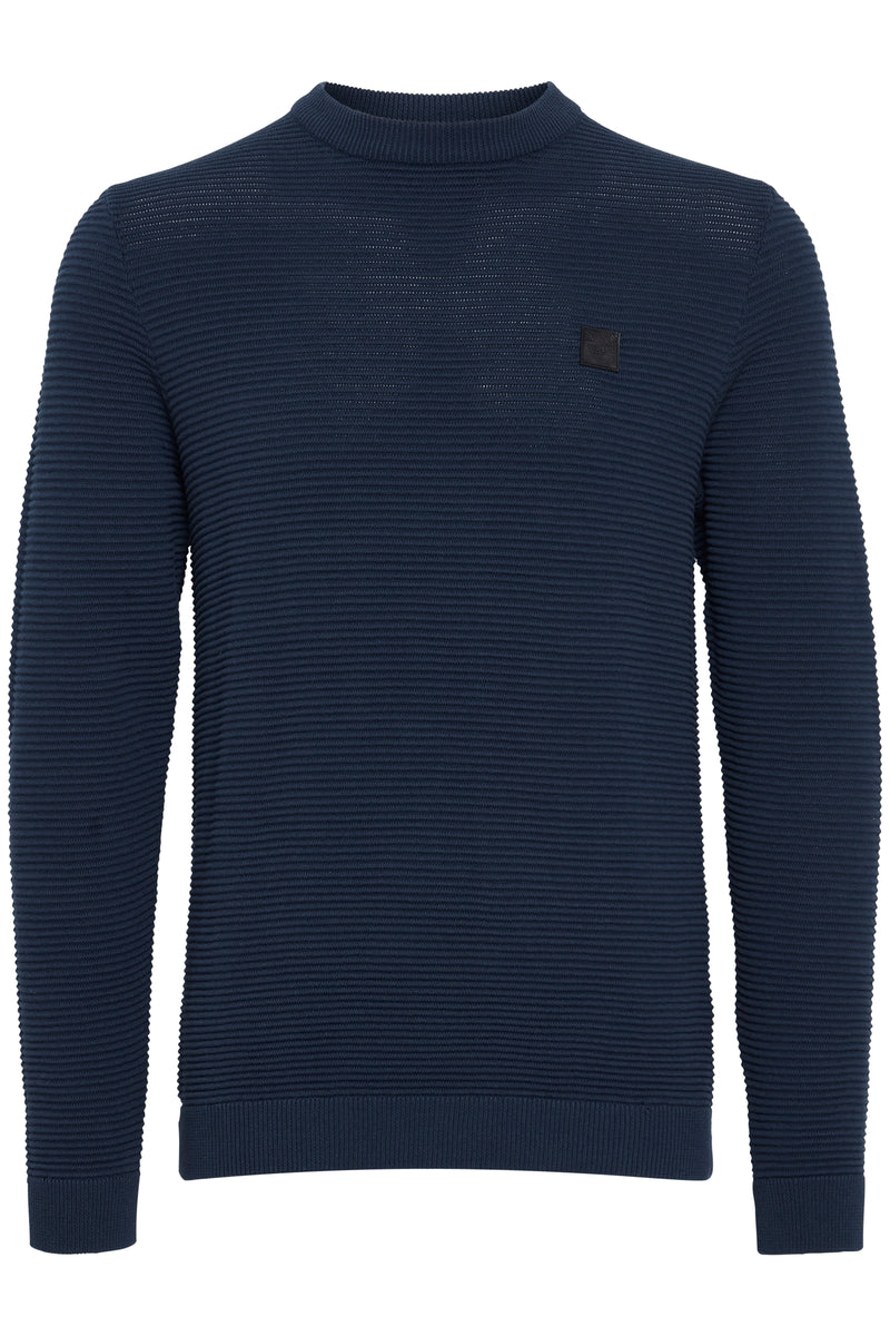Valencia Round Neck Jumper - Insignia Blue