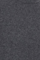 Vaughn Crew Neck Jumper - Grey Melange