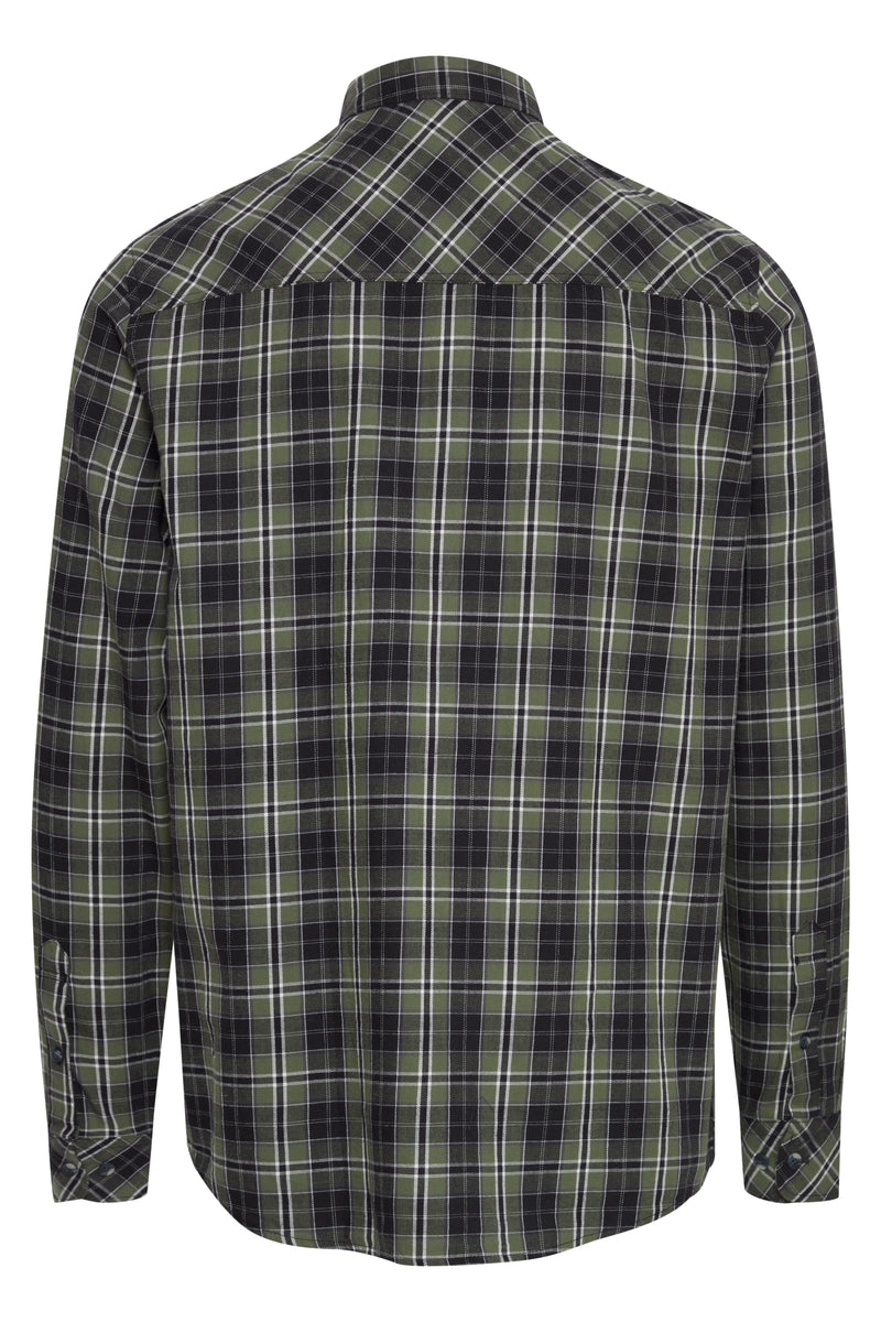 Court Long Sleeve Check Shirt - Thyme