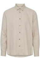 Pete LS Shirt - Humus Melange
