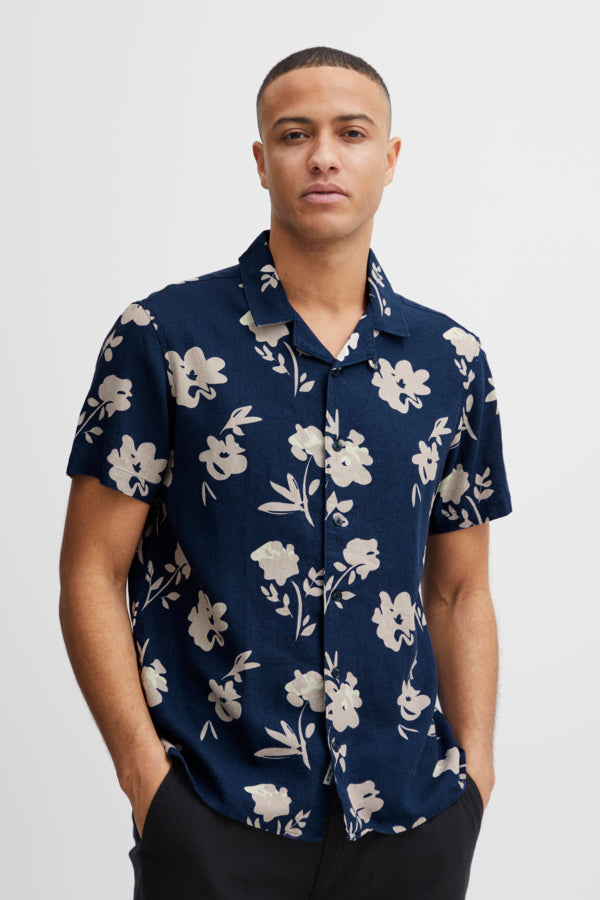 Fridolf Short Sleeve Shirt - Insignia Blue