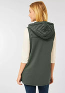 Longline Gilet - Light Bassy Olive