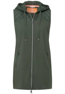 Longline Gilet - Light Bassy Olive