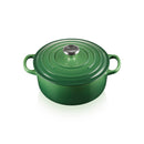 Signature Cast Iron Round Casserole 20cm - Bamboo