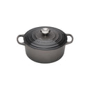 Signature Cast Iron Round Casserole 20cm - Flint