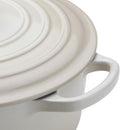 Signature Cast Iron Round Casserole 20cm - Meringue