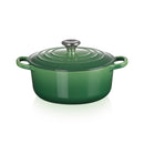 Signature Cast Iron Round Casserole 24cm - Bamboo