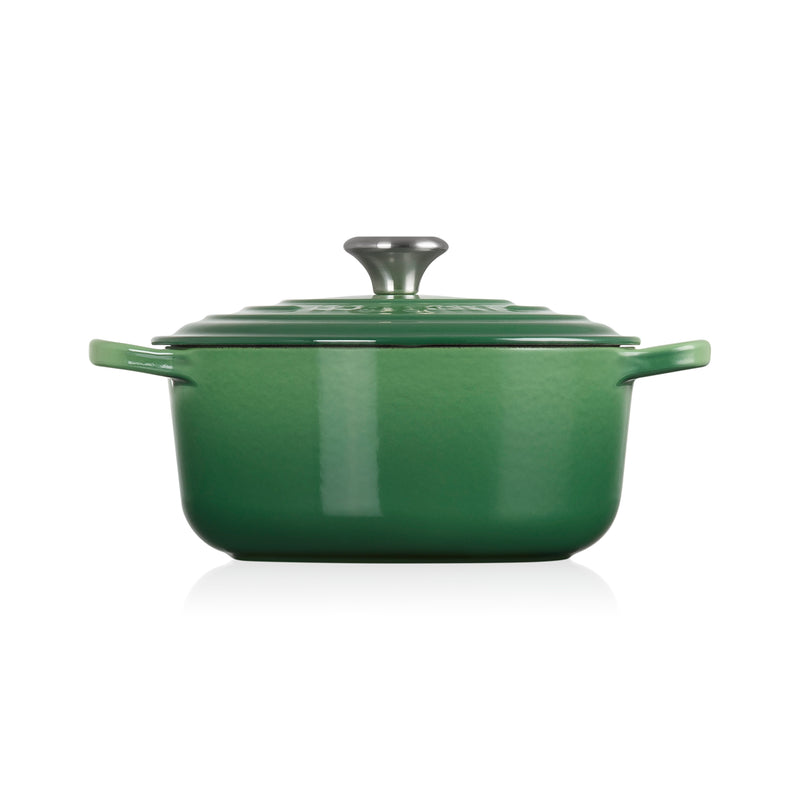 Signature Cast Iron Round Casserole 24cm - Bamboo