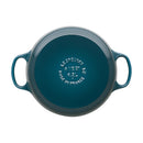 Signature Cast Iron Round Casserole 24cm - Deep Teal