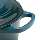 Signature Cast Iron Round Casserole 24cm - Deep Teal