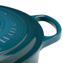 Signature Cast Iron Round Casserole 24cm - Deep Teal