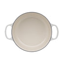 Signature Cast Iron Round Casserole 28cm - Meringue