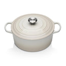 Signature Cast Iron Round Casserole 28cm - Meringue