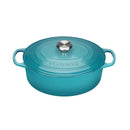 Signature Cast Iron Oval Casserole 25cm - Teal