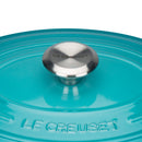 Signature Cast Iron Oval Casserole 27cm - Teal