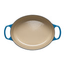 Signature Cast Iron Oval Casserole 25cm - Marseille Blue