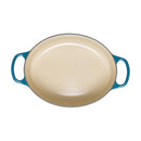 Signature Cast Iron Oval Casserole 27cm - Deep Teal