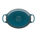 Signature Cast Iron Oval Casserole 27cm - Deep Teal