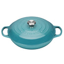 Signature Cast Iron Shallow Casserole 26cm - Teal