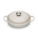 Signature Cast Iron Shallow Casserole 30cm - Meringue
