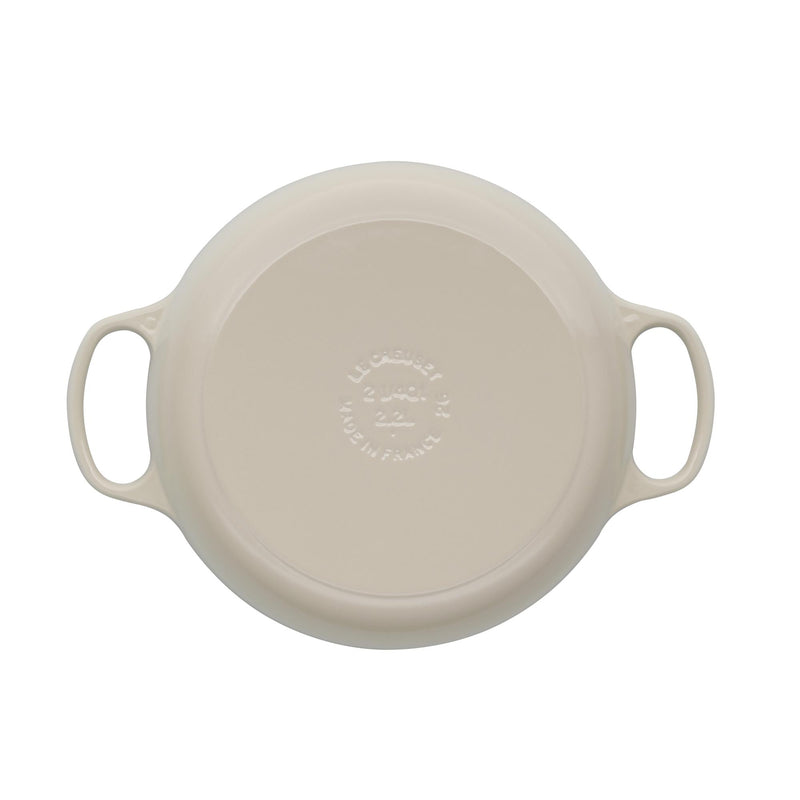 Signature Cast Iron Shallow Casserole 30cm - Meringue