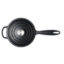 Signature Cast Iron Saucepan 18cm - Satin Black