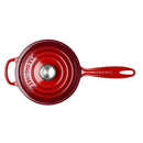 Signature Cast Iron Saucepan 16cm - Cerise