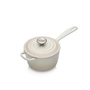 Signature Cast Iron Saucepan Set - Meringue