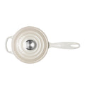 Signature Cast Iron Saucepan Set - Meringue