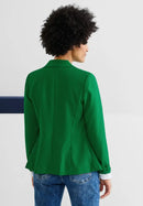 Hanni Twill Blazer - Brisk Green