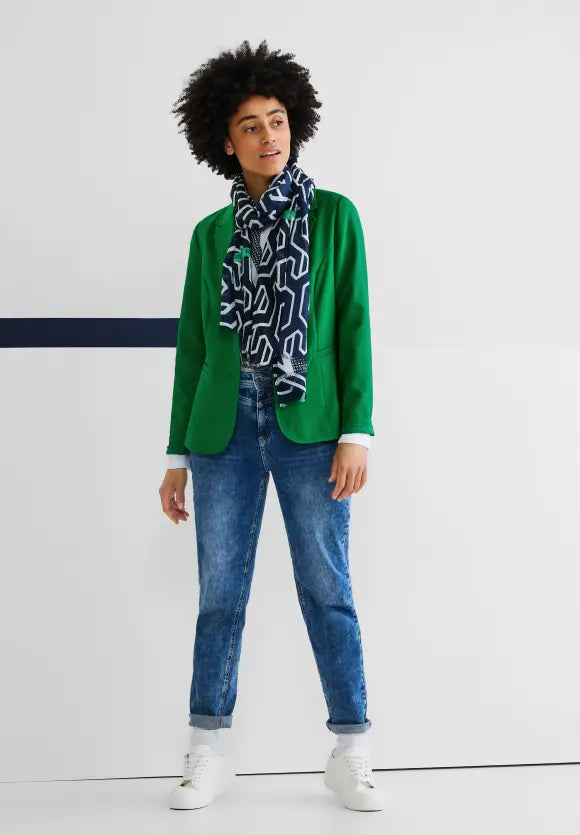 Hanni Twill Blazer - Brisk Green