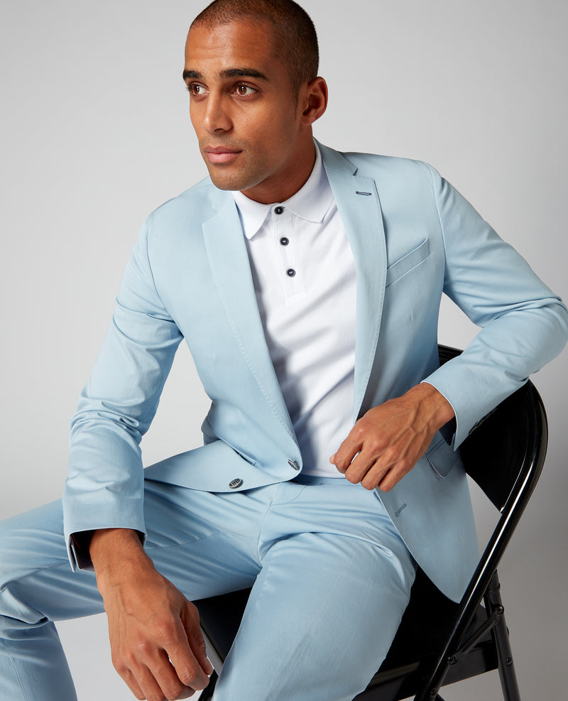 Lavizo Suit - Light Blue Grey