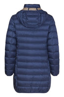 Coat - Indigo/silver