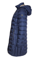 Coat - Indigo/silver