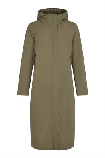 Reversible Coat - Dark Olive