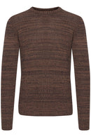 Steffen Crew Neck - Bone Brown