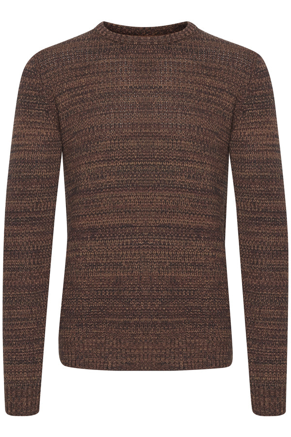 Steffen Crew Neck - Bone Brown